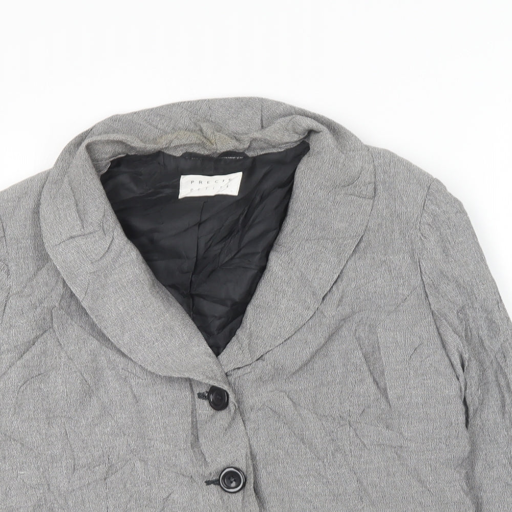 Womens UK Size 14 Precis Grey Jacket