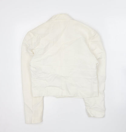 Hamells Womens White   Jacket Blazer Size 12