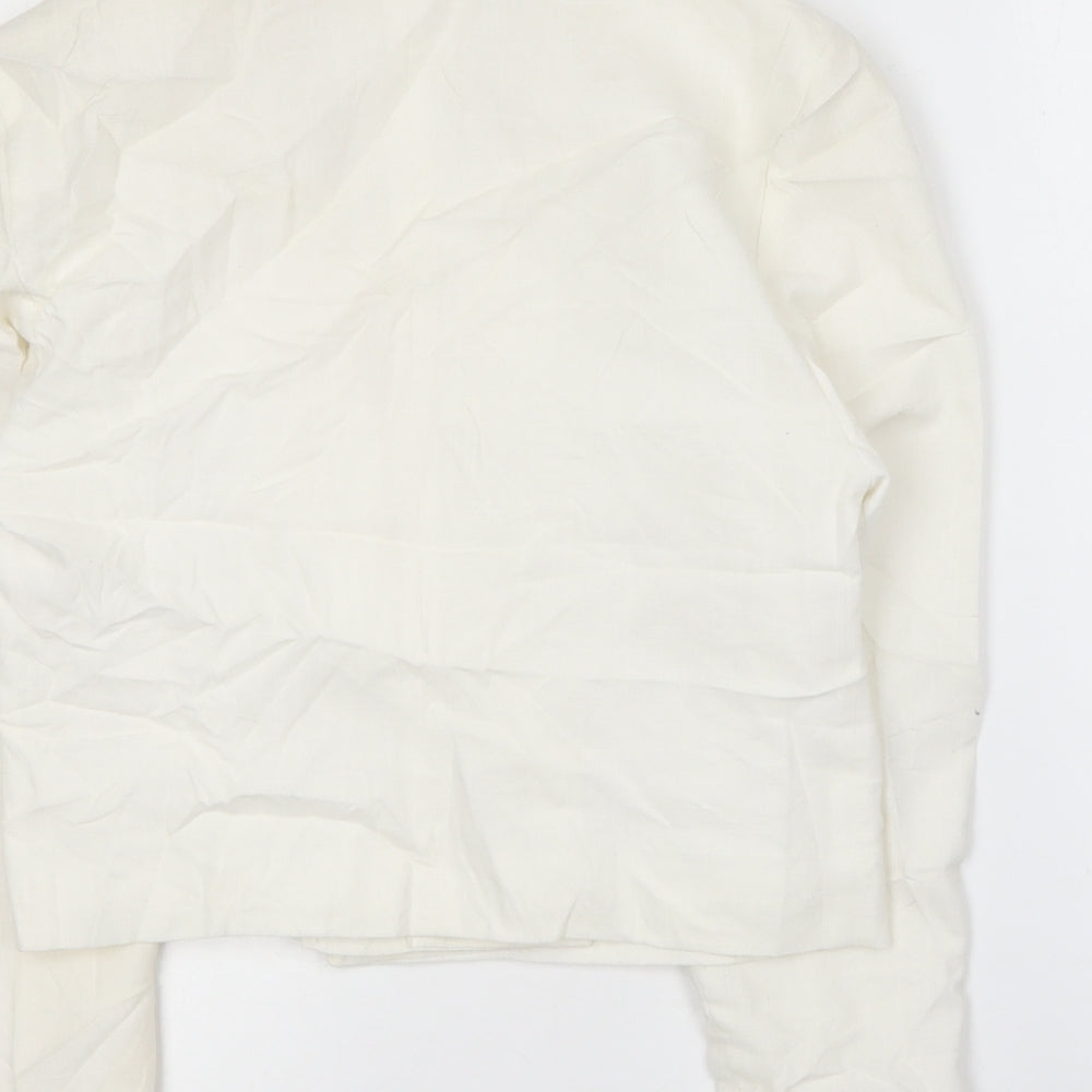 Hamells Womens White   Jacket Blazer Size 12