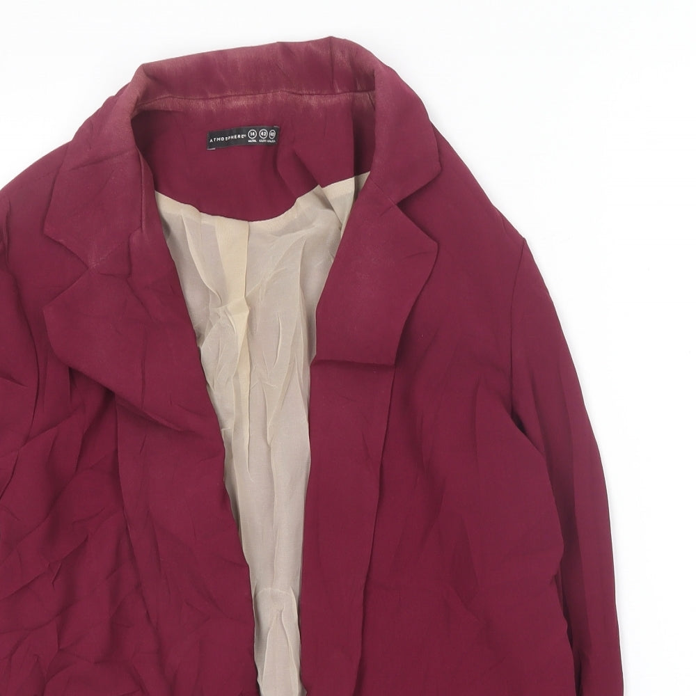 Atmosphere Womens Purple   Jacket Blazer Size 14