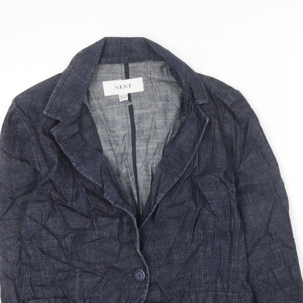 Womens UK Size 8 NEXT Blue Jacket