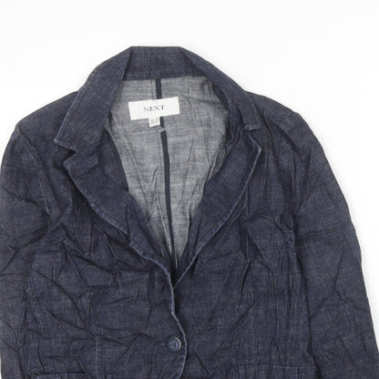 Womens UK Size 8 NEXT Blue Jacket
