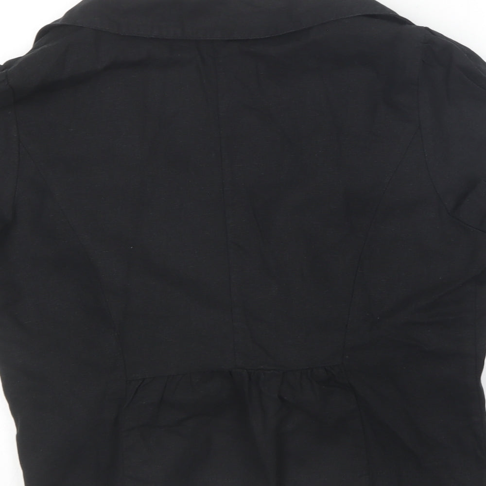 Womens UK Size 10 Marks and Spencer Black Jacket