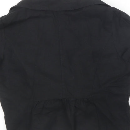 Womens UK Size 10 Marks and Spencer Black Jacket