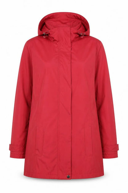 Bonmarché Womens Red Rain Coat Coat Size S