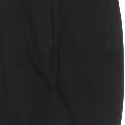 Kley Womens Black  Cotton Trousers  Size 18 L23 in Regular