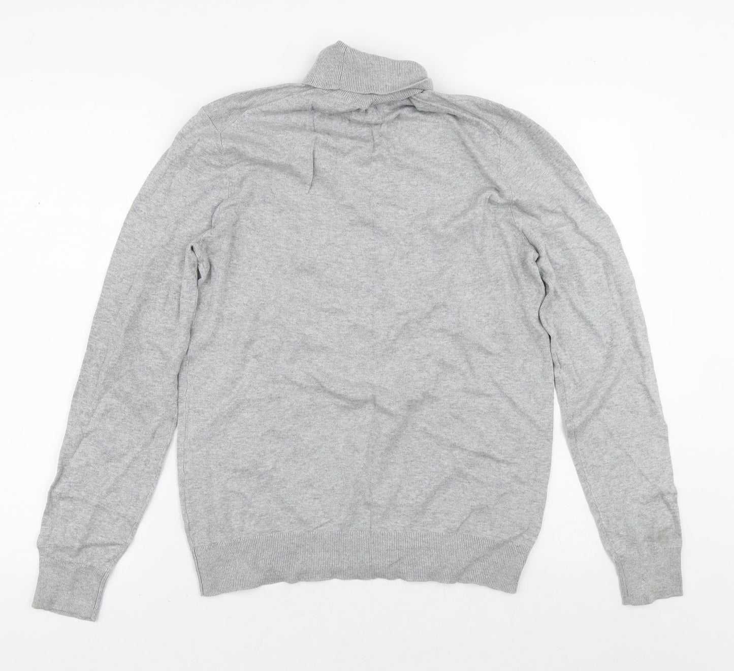 Mens UK Size S Preworn Grey Pullover Sweatshirt