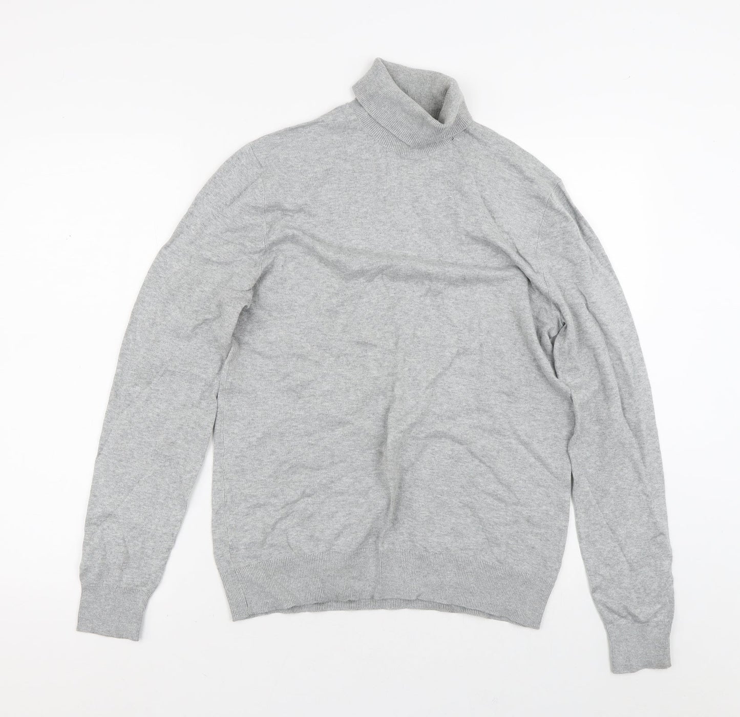 Mens UK Size S Preworn Grey Pullover Sweatshirt