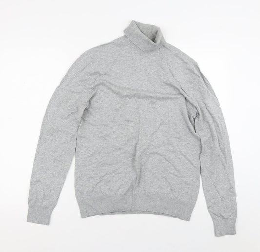 Mens UK Size S Preworn Grey Pullover Sweatshirt