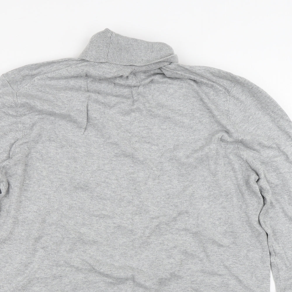 Mens UK Size S Preworn Grey Pullover Sweatshirt
