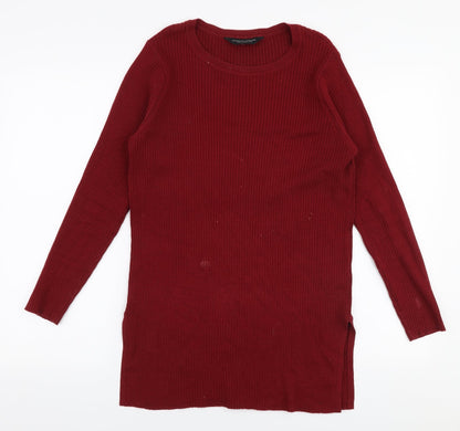 Womens UK Size 12 Dorothy Perkins Red Pullover Jumper
