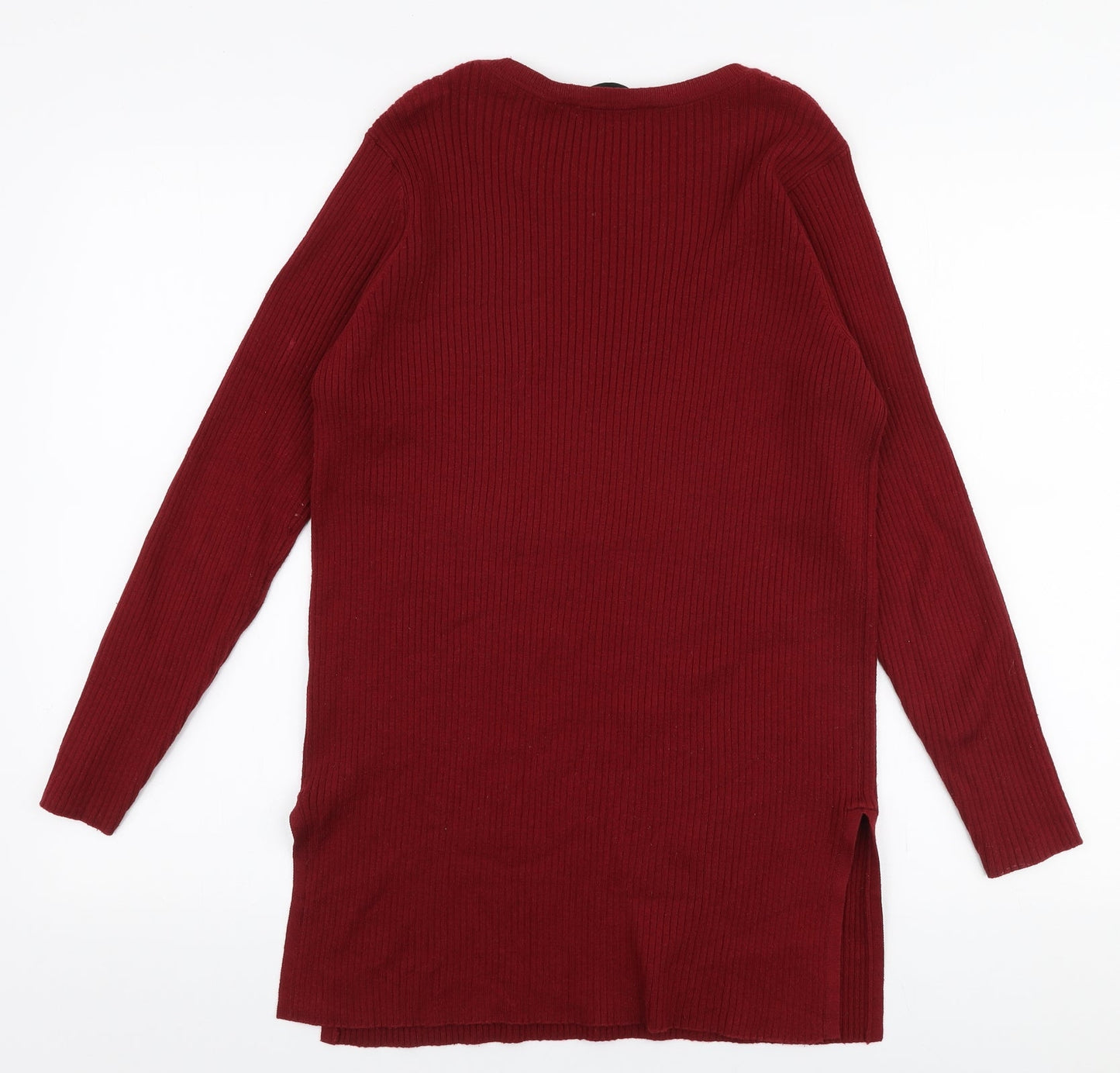 Womens UK Size 12 Dorothy Perkins Red Pullover Jumper