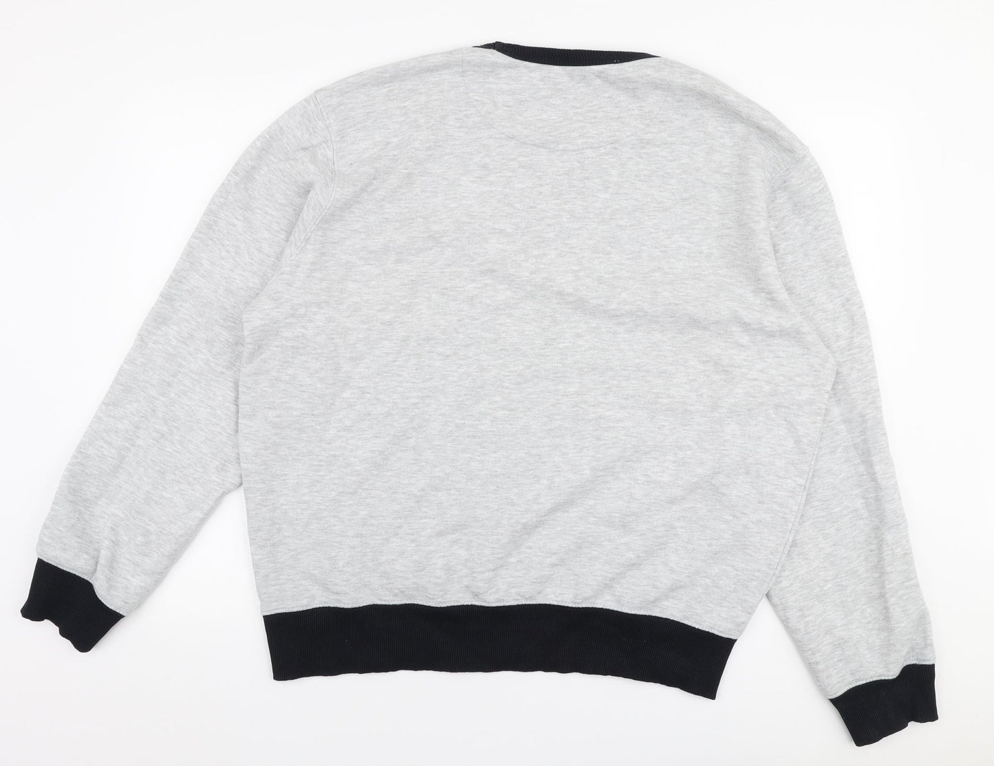 Mens UK Size XL French Connection Grey Pullover Sweatshirt