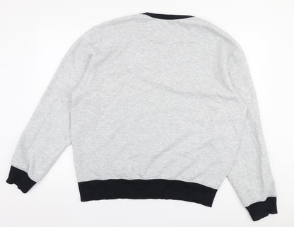 Mens UK Size XL French Connection Grey Pullover Sweatshirt