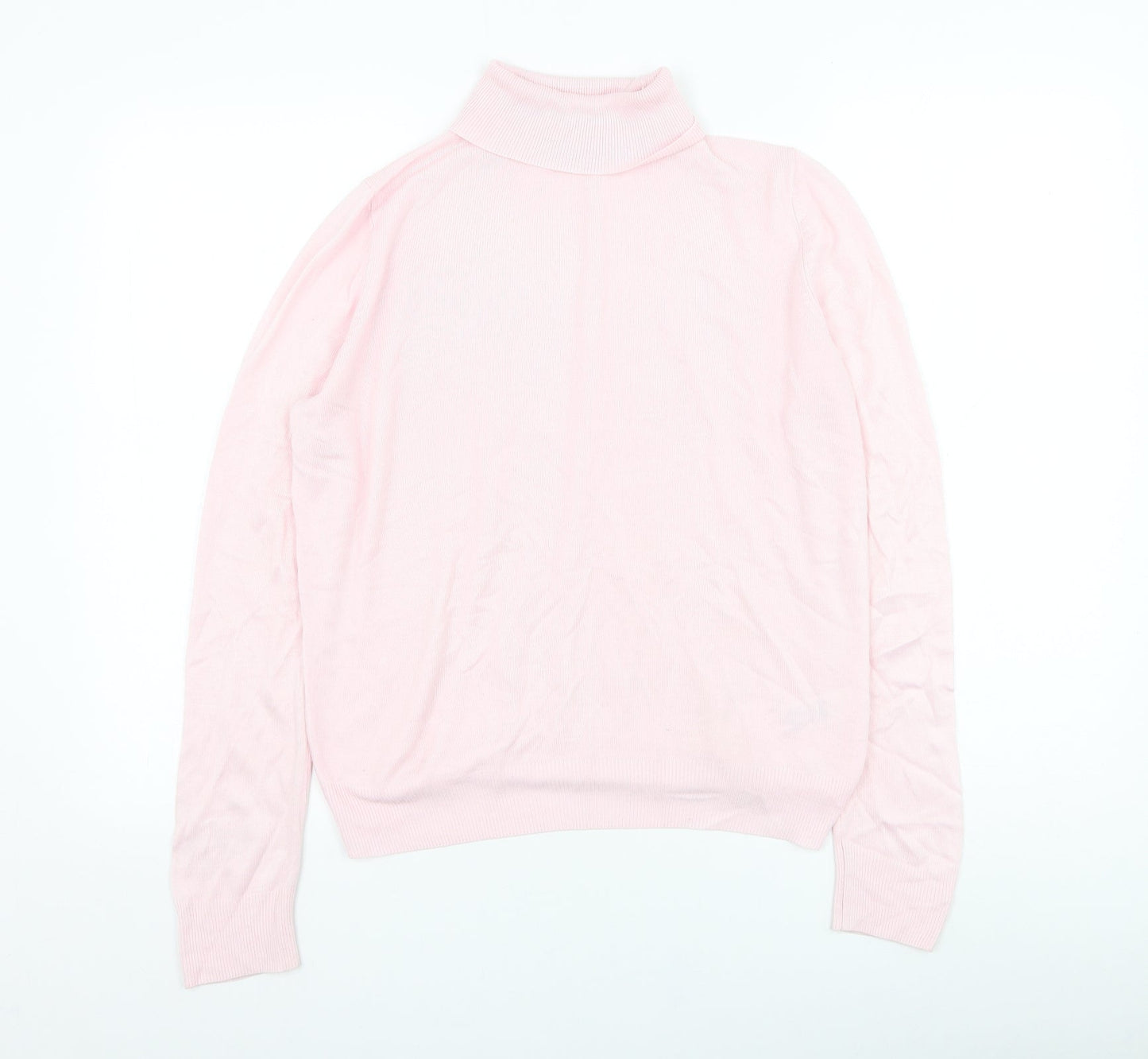 Womens UK Size 10 Marks and Spencer Pink Pullover Jumper