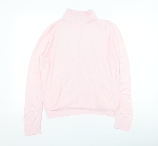 Womens UK Size 10 Marks and Spencer Pink Pullover Jumper