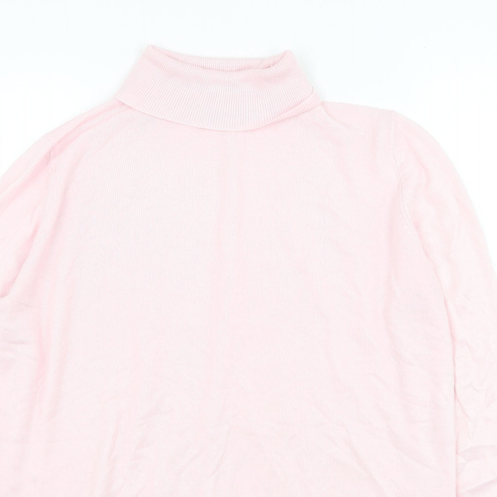 Womens UK Size 10 Marks and Spencer Pink Pullover Jumper