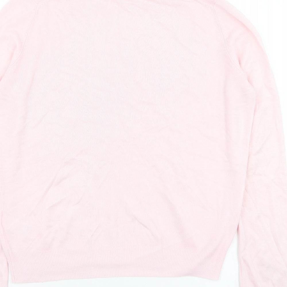 Womens UK Size 10 Marks and Spencer Pink Pullover Jumper