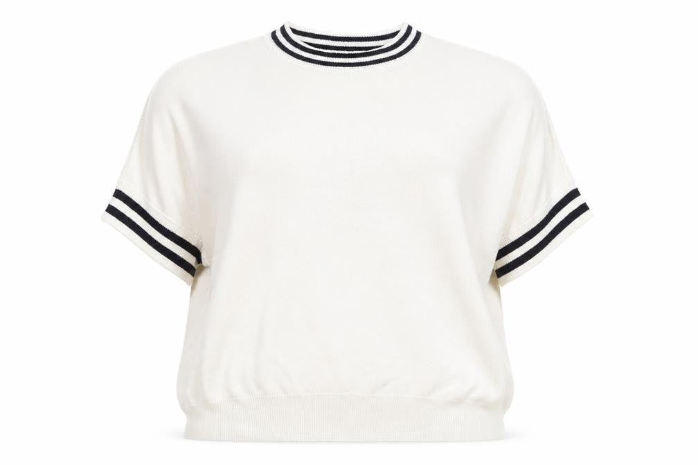 Womens UK Size L NEXT White Pullover Jumper