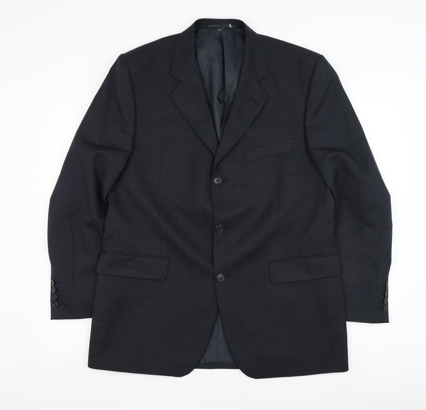 Mens UK Size 42 Burton Regular Blue Suit Jacket