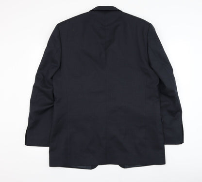 Mens UK Size 42 Burton Regular Blue Suit Jacket