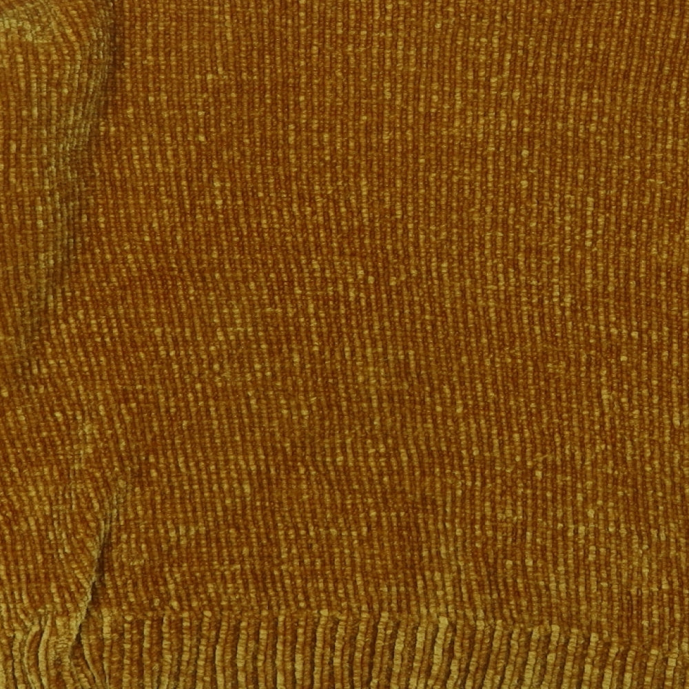 Primark Womens Yellow Round Neck  Polyester Pullover Jumper Size 10