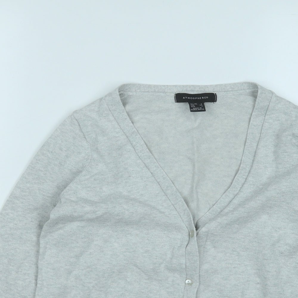 Womens UK Size 6 Atmosphere Grey Pullover Jumper