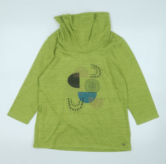 Womens UK Size 10 TIGI Green Pullover Jumper