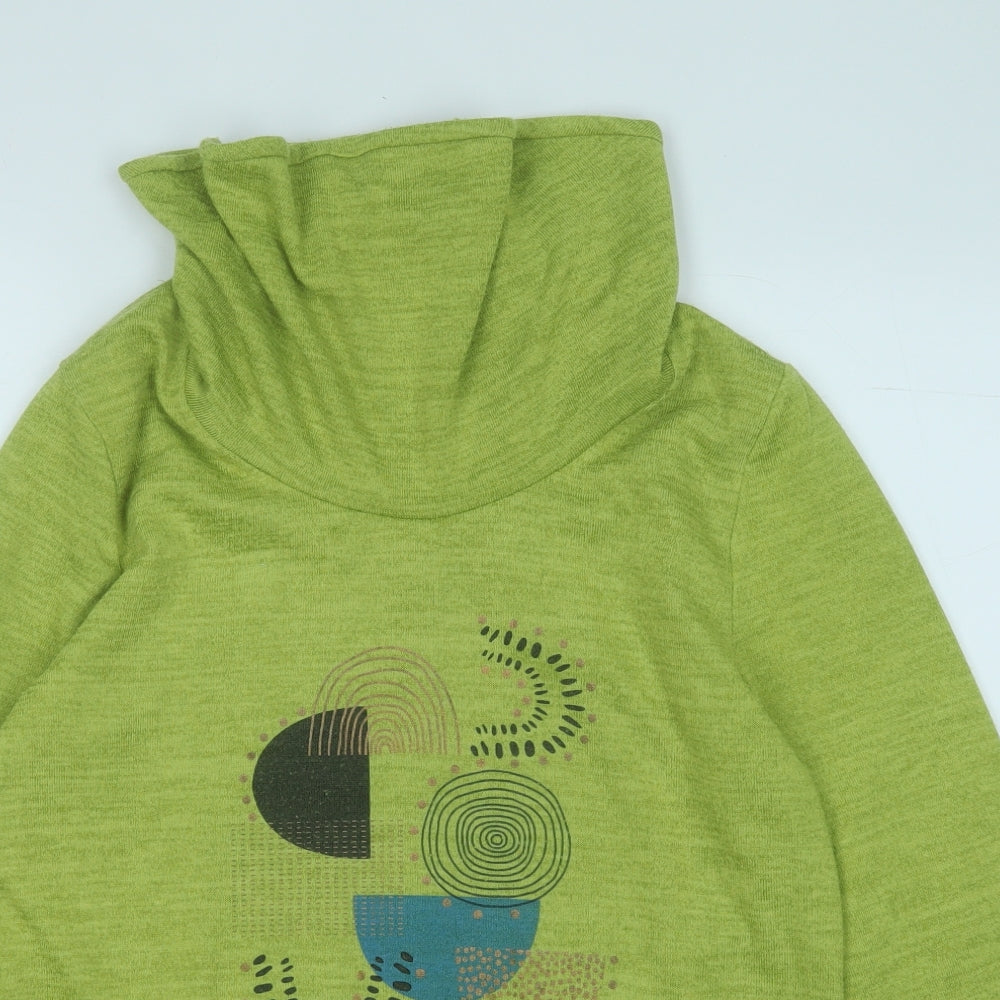 Womens UK Size 10 TIGI Green Pullover Jumper