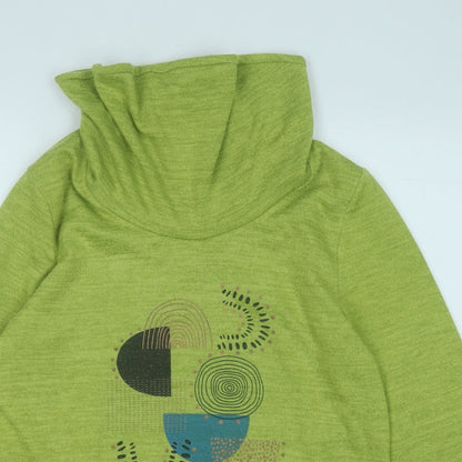 Womens UK Size 10 TIGI Green Pullover Jumper