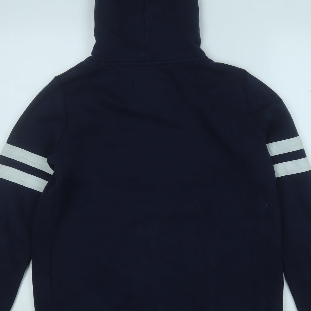 Hollister Womens Blue  Cotton Pullover Hoodie Size XS