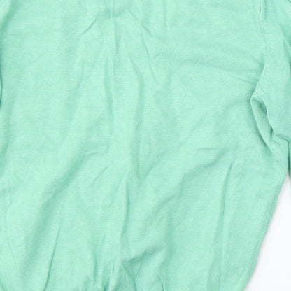 Womens UK Size 14 Marks and Spencer Green Pullover Jumper