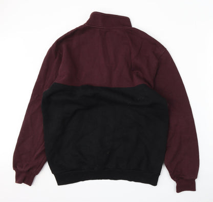 Mens UK Size M Divided by H&M Red Pullover Sweatshirt