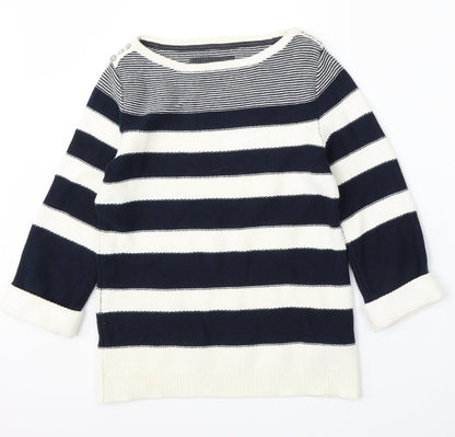 Womens UK Size 10 Debenhams Multicoloured Pullover Jumper