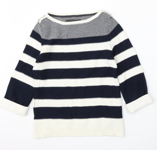 Womens UK Size 10 Debenhams Multicoloured Pullover Jumper