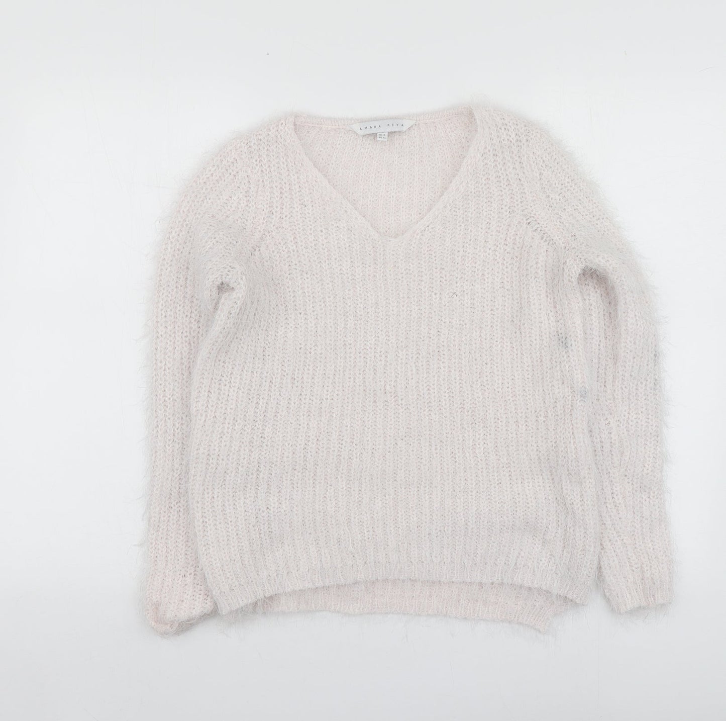 Womens UK Size 8 Amara Reya Pink Pullover Jumper