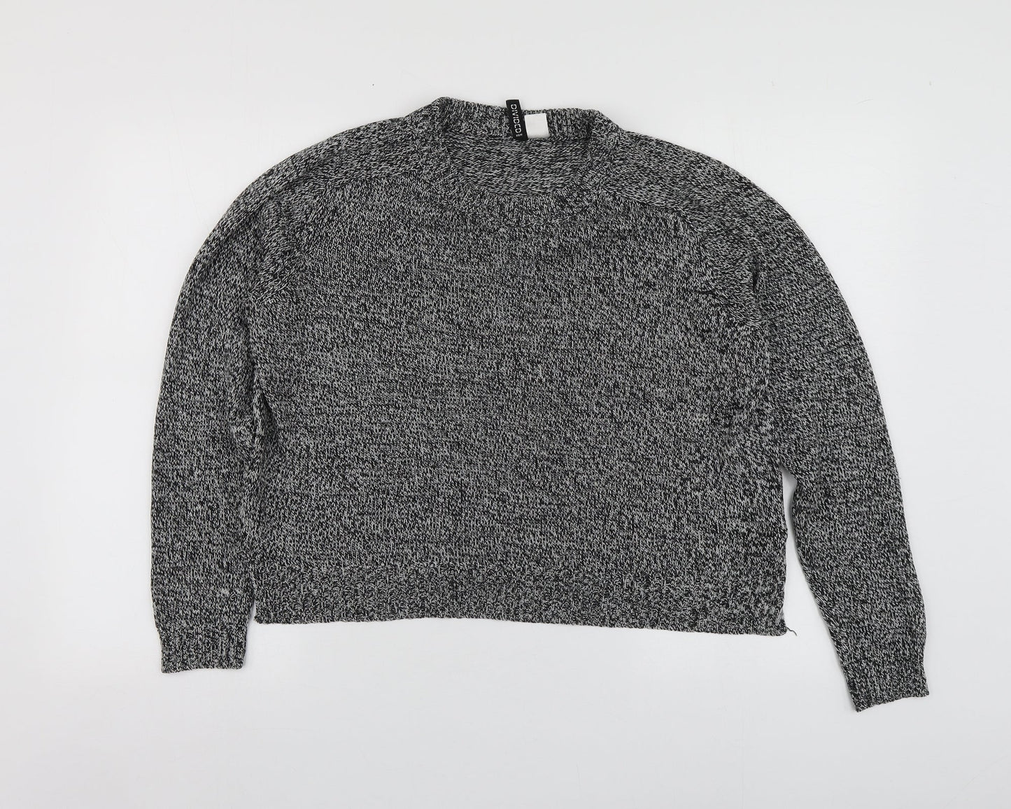 Womens UK Size L H&M Grey Pullover Jumper