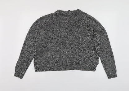 Womens UK Size L H&M Grey Pullover Jumper