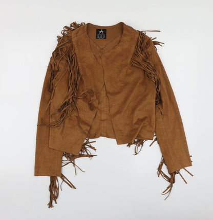 Womens UK Size 6 Atmosphere Brown Jacket