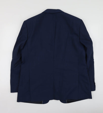 Mens UK Size 44 The collection Regular Blue Suit Jacket