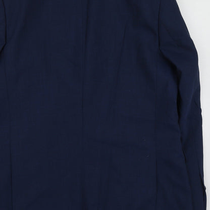 Mens UK Size 44 The collection Regular Blue Suit Jacket