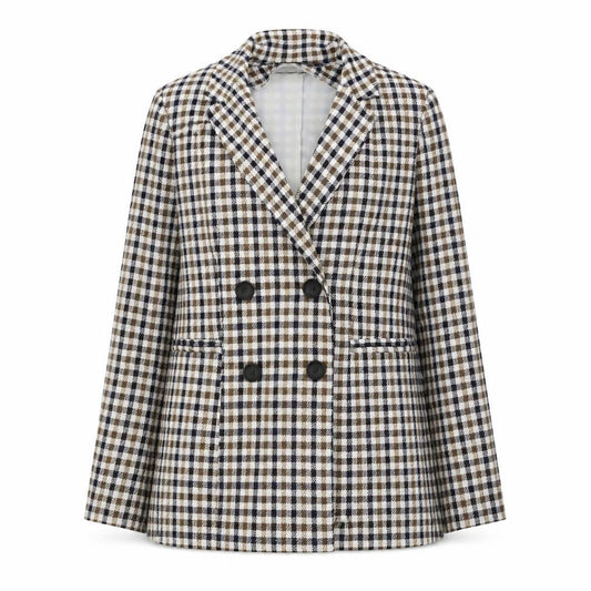 Womens UK Size S SheIn Regular Multicoloured Suit Jacket