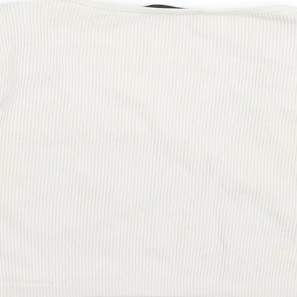 Womens UK Size M Dunnes Stores Grey  T-Shirt
