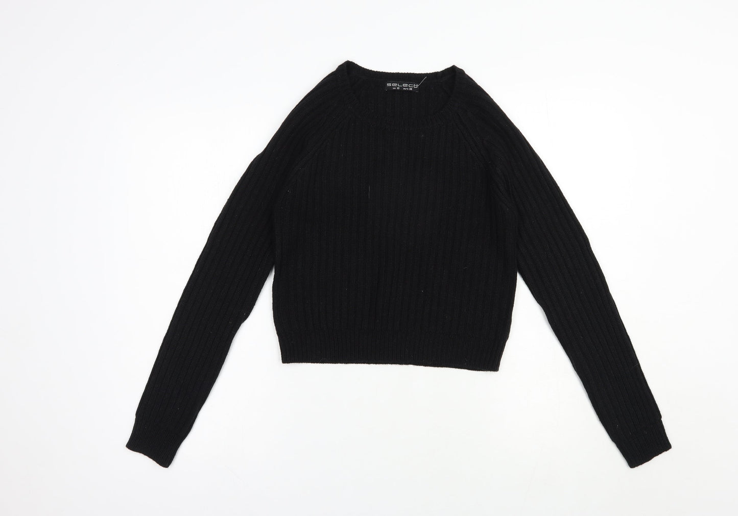 Womens UK Size 10 Select Black Pullover Jumper