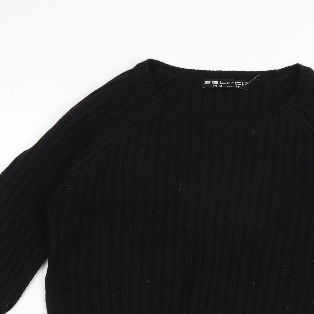 Womens UK Size 10 Select Black Pullover Jumper