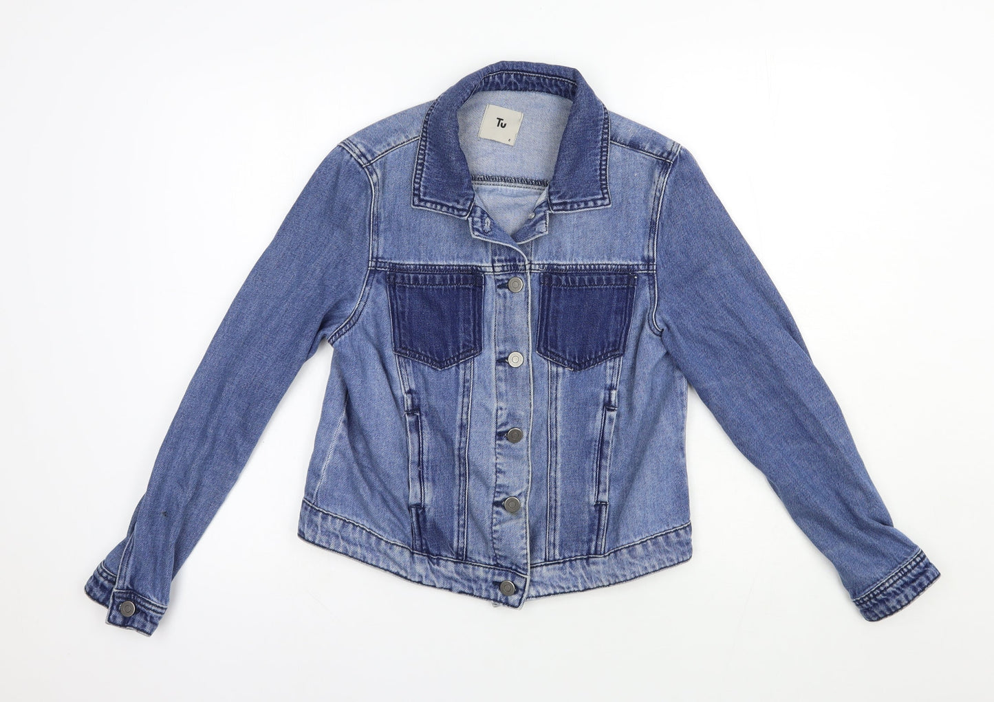 Tui Womens Blue   Jacket  Size 8  Button