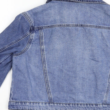 Tui Womens Blue   Jacket  Size 8  Button