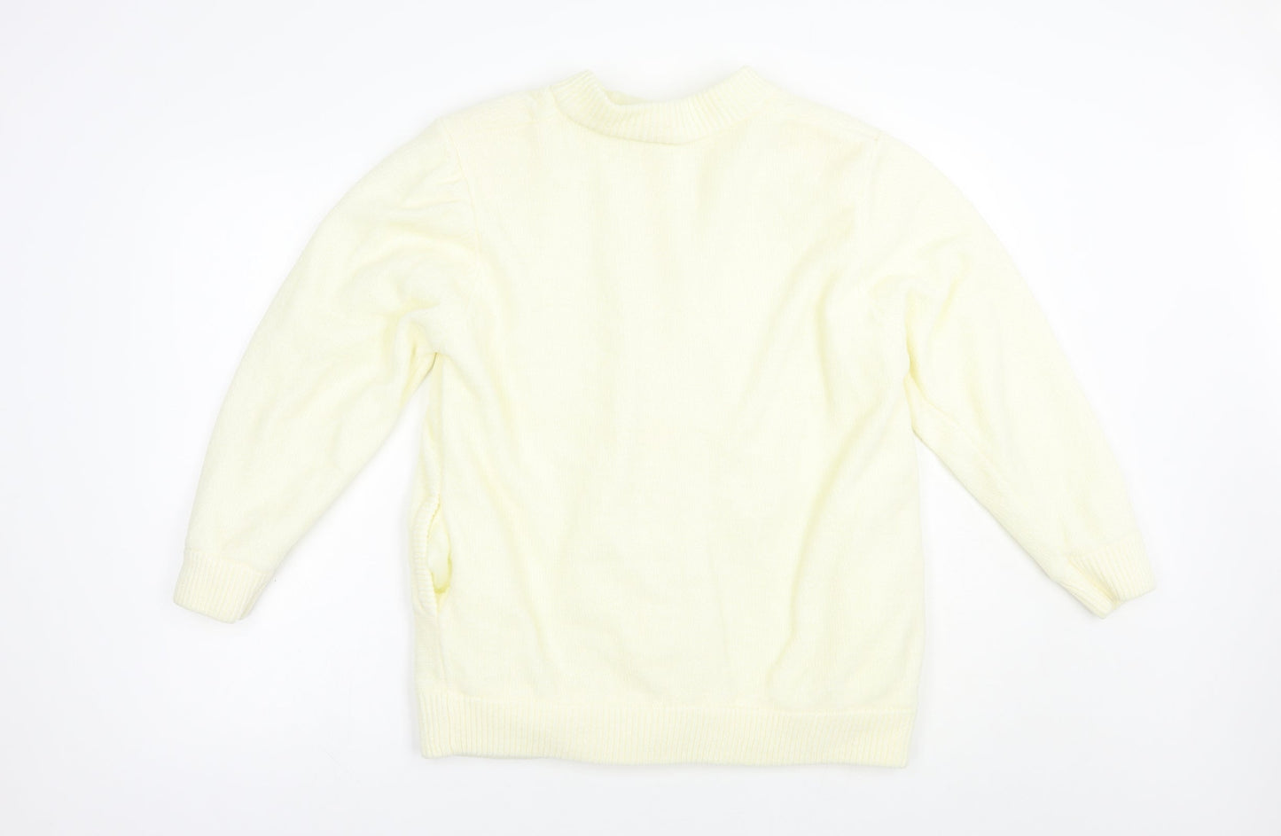 Womens UK Size M Reflect Ivory Cardigan Jumper