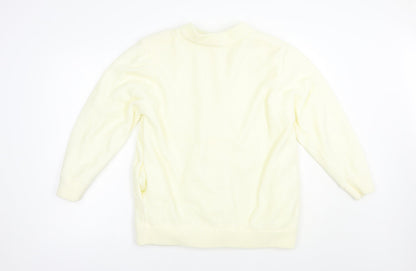 Womens UK Size M Reflect Ivory Cardigan Jumper