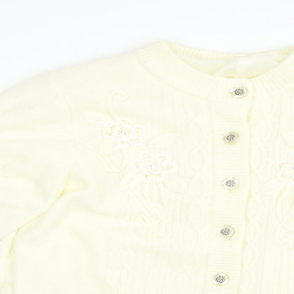 Womens UK Size M Reflect Ivory Cardigan Jumper